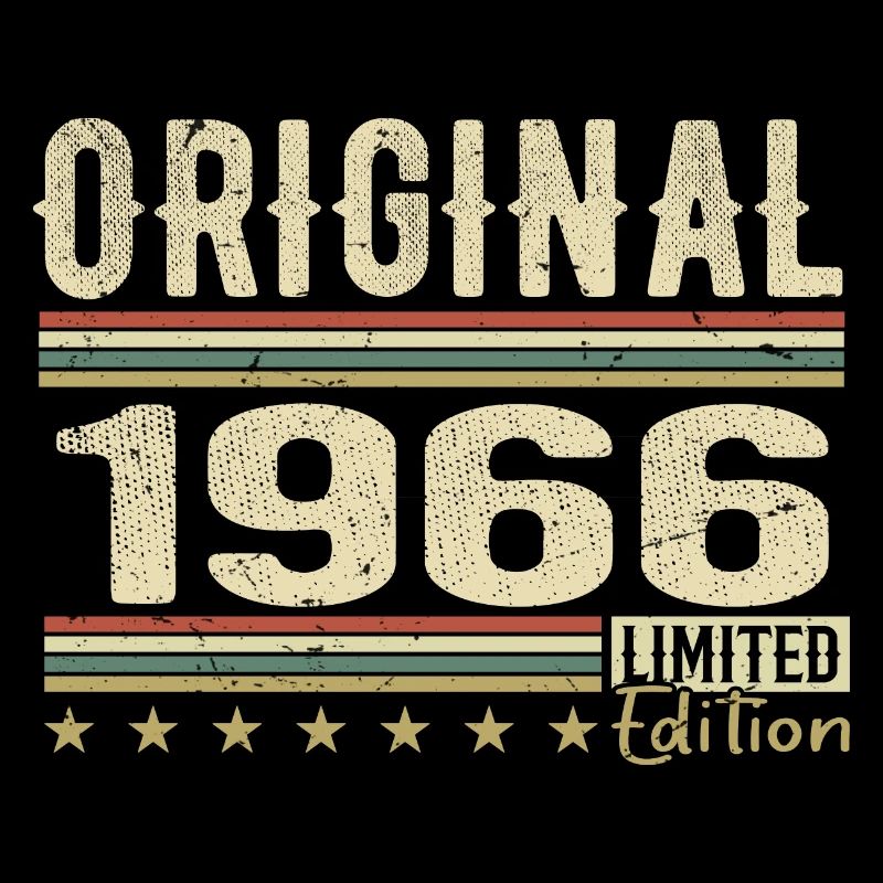 Original 1966 - Cadeau D’anniversaire Rétro 1966
