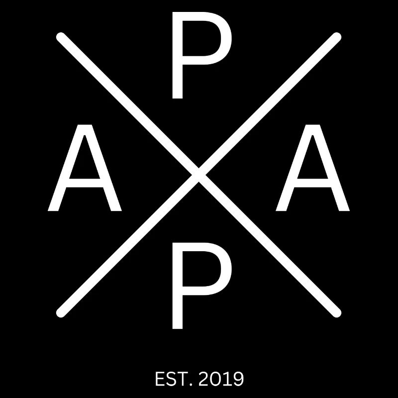 Papa Est. 2019 Proud Dad Gift
