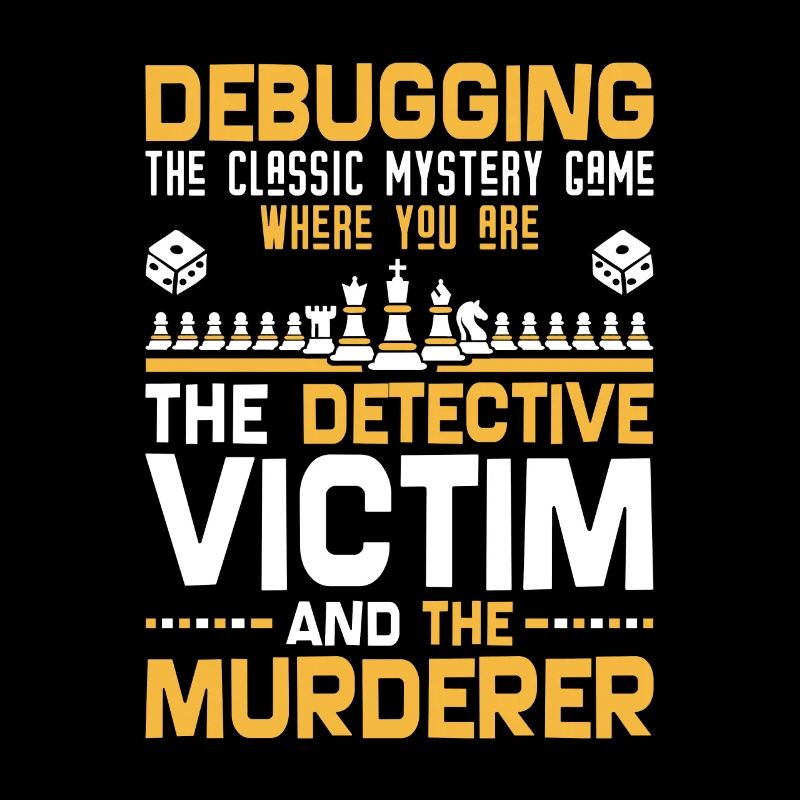 Programmierer Entwickler - Code Nerd Debug