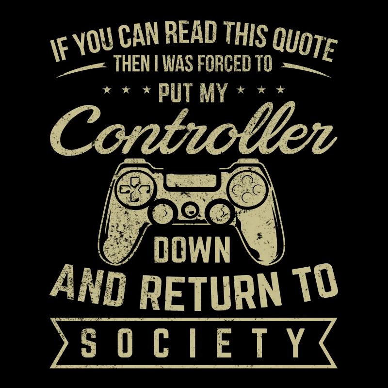 Zocker Geschenk - Gaming Nerd Controller Spiele