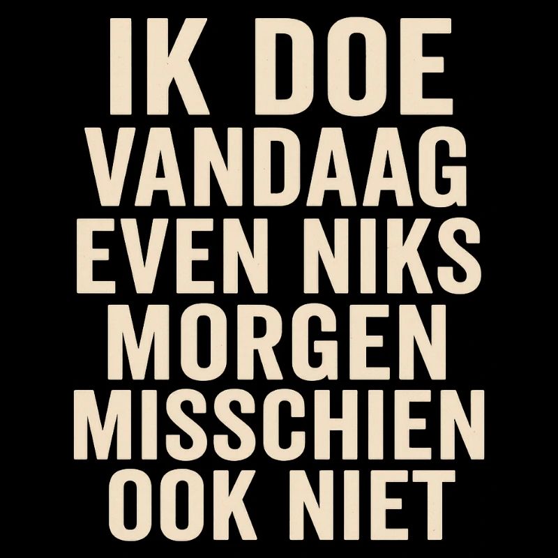 Nothing today, maybe tomorrow