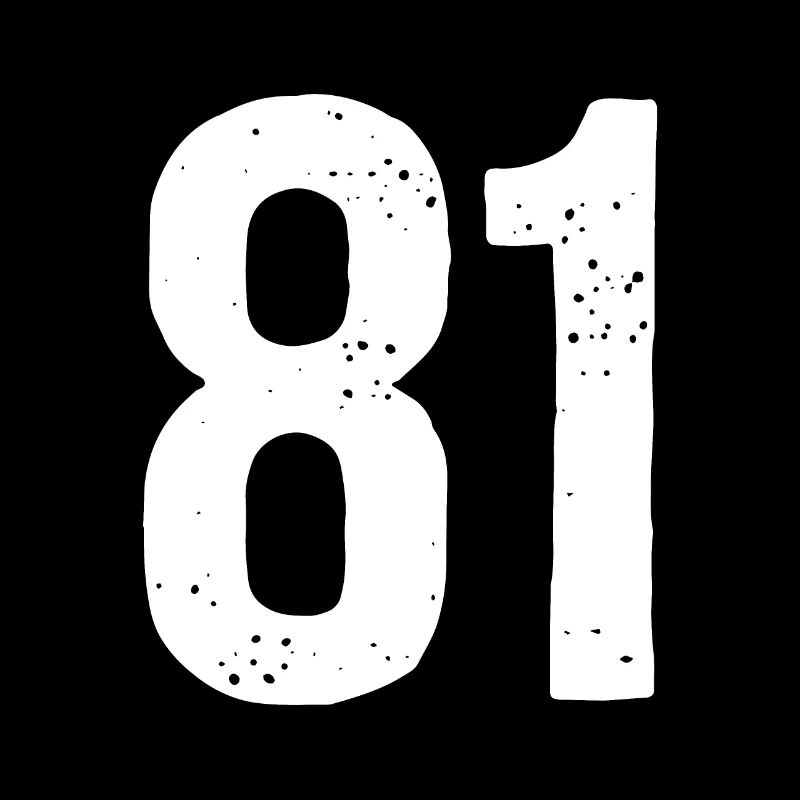81 Numéros Blanc