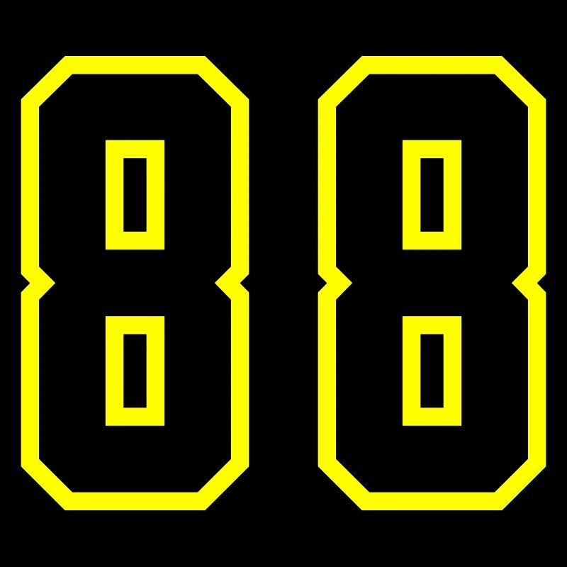 Maillot à numéros 88