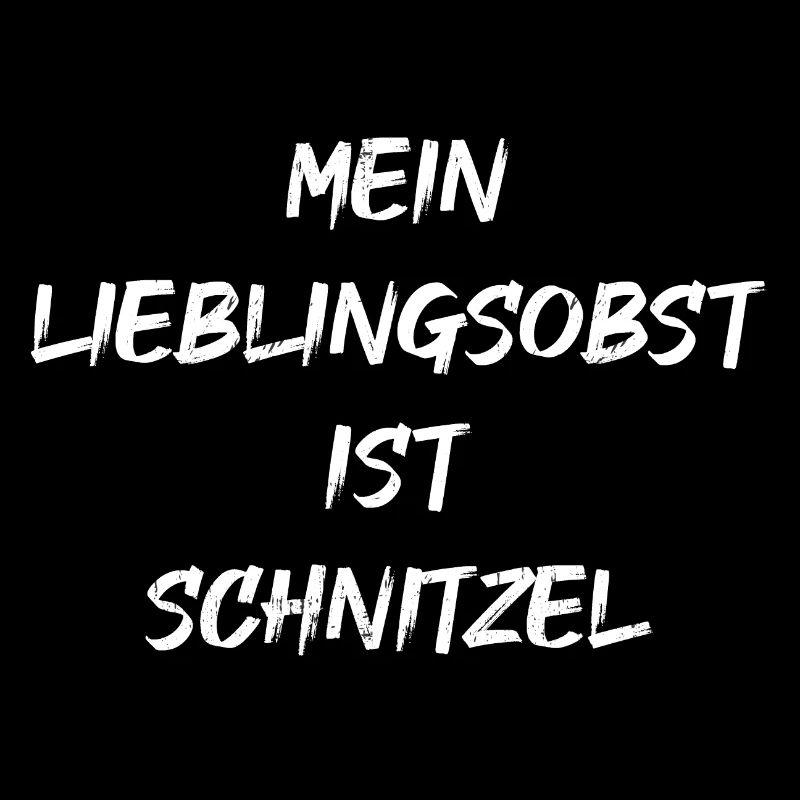 Mein Lieblingsobst ist Schnitzel