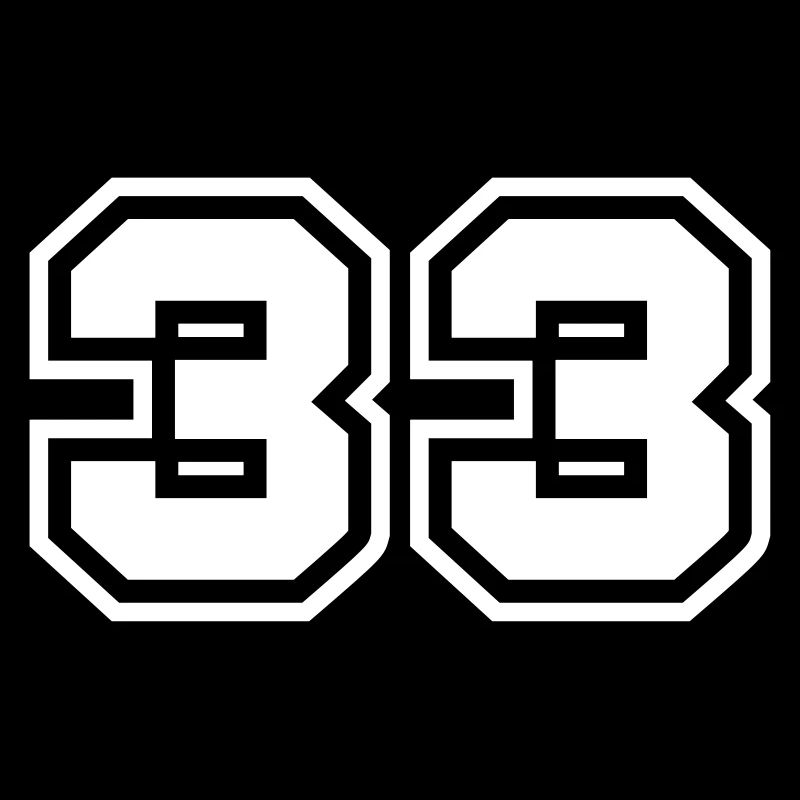 33 Symbole numérique