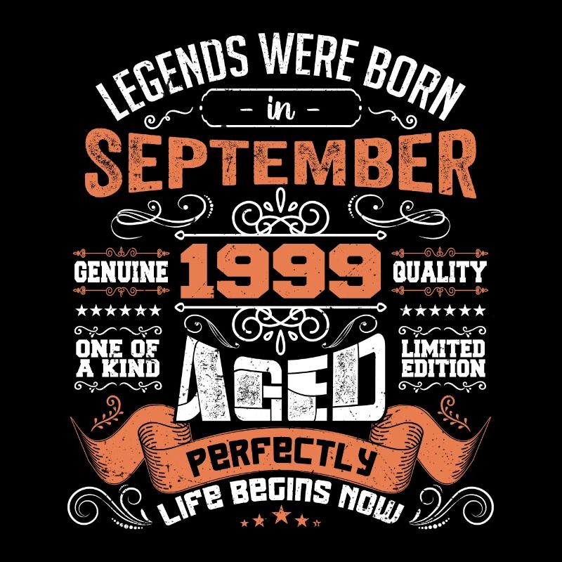 legends were born in September 1999 | gift ideas