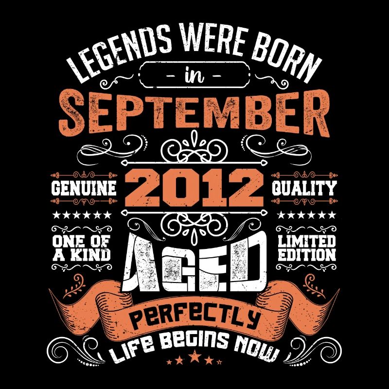 Legenden wurden im September 2012 geboren | Geschenkideen