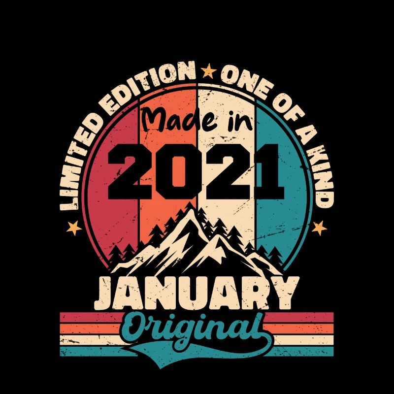 Geburtstagsgeschenk Januar 2021 Limited Edition