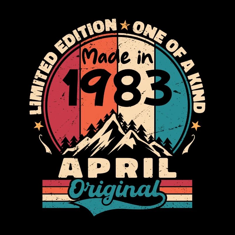 Die Legenden wurden im April 1983 geboren Geschenk