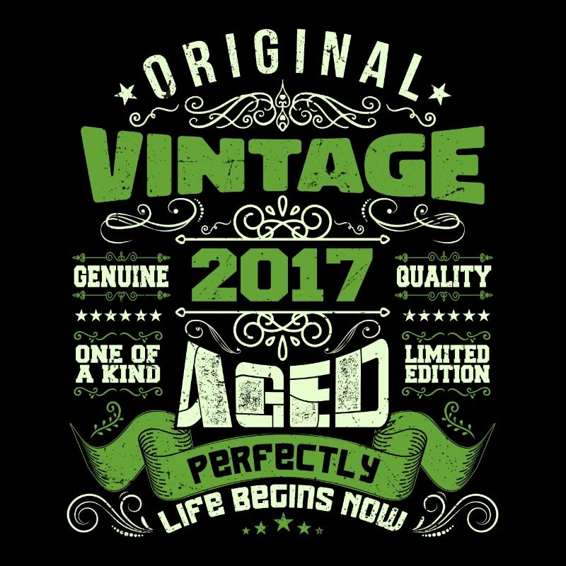Vintage Anniversary 2017 - Retro Gift
