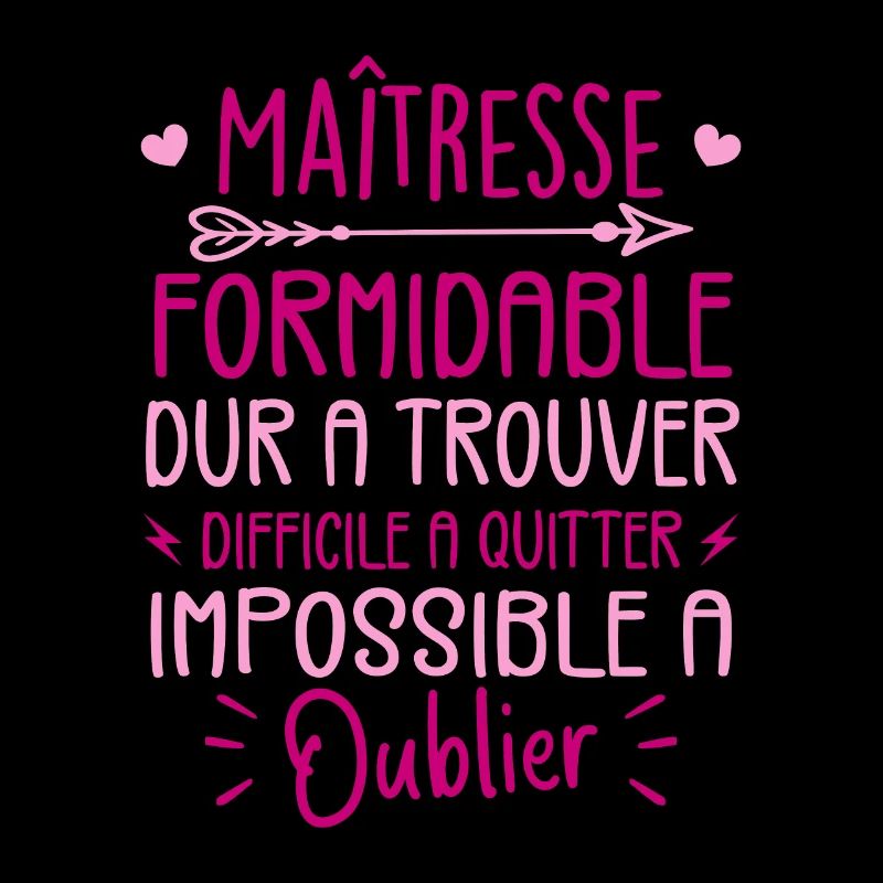 Maîtresse Formidable Cadeau Maîtresse D'école