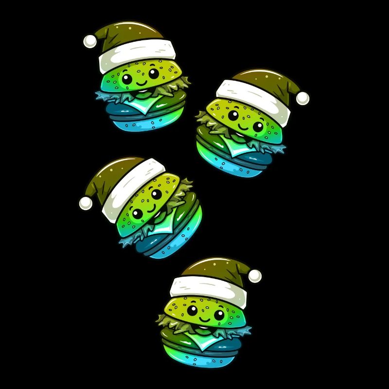 Burger Bande dessinée de Noël