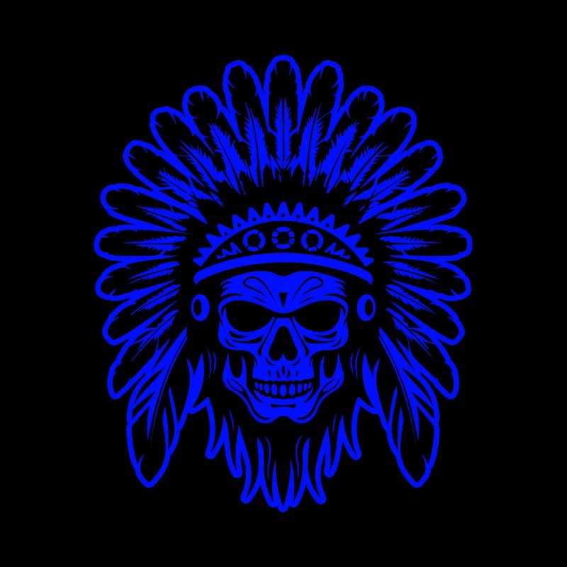 Apache Skull Indian