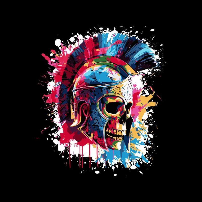 Spartan Skeleton Gladiator