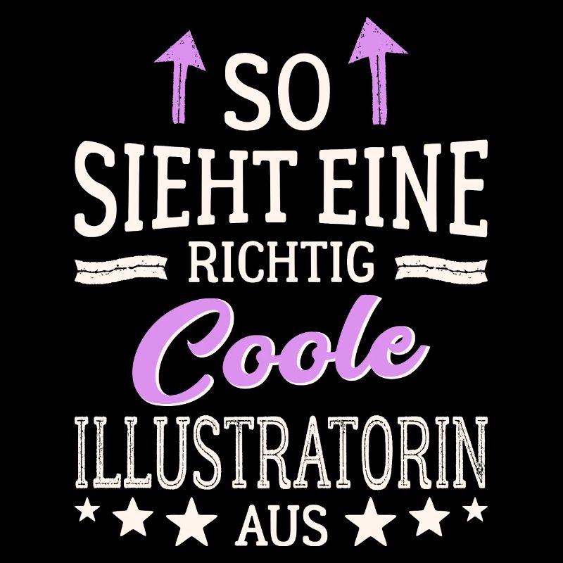 So sieht eine richtig coole Illustratorin aus