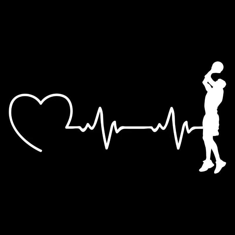 Basketteur basket-ball EKG basketteur