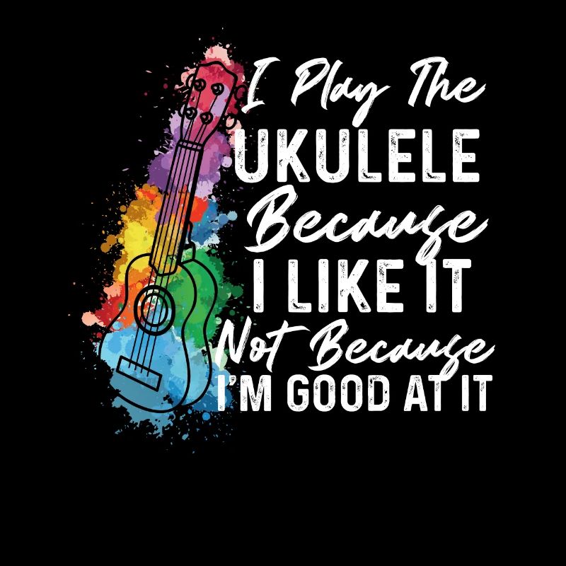 Je joue du ukulélé parce que je l'aime Ukulele Playe
