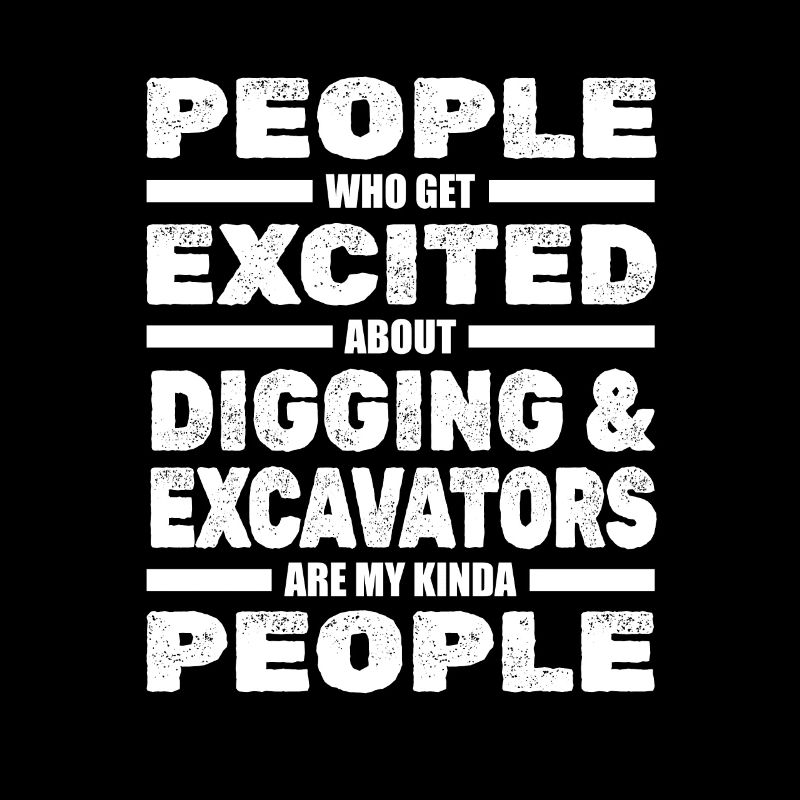 Bagger Baggerfahrer Baggerführer