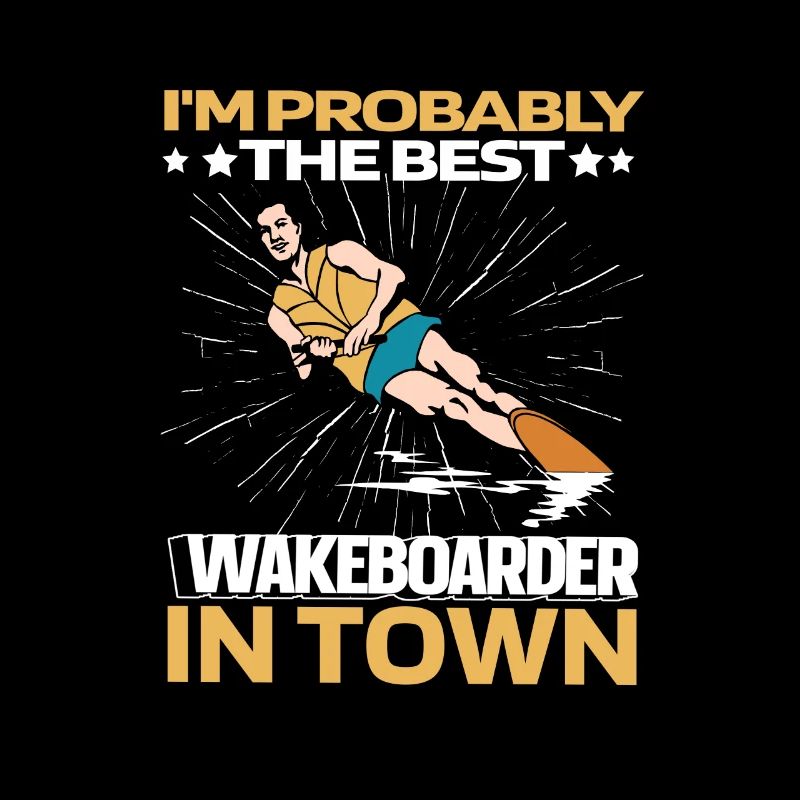 Wakeboard Wakeboarder Witzig