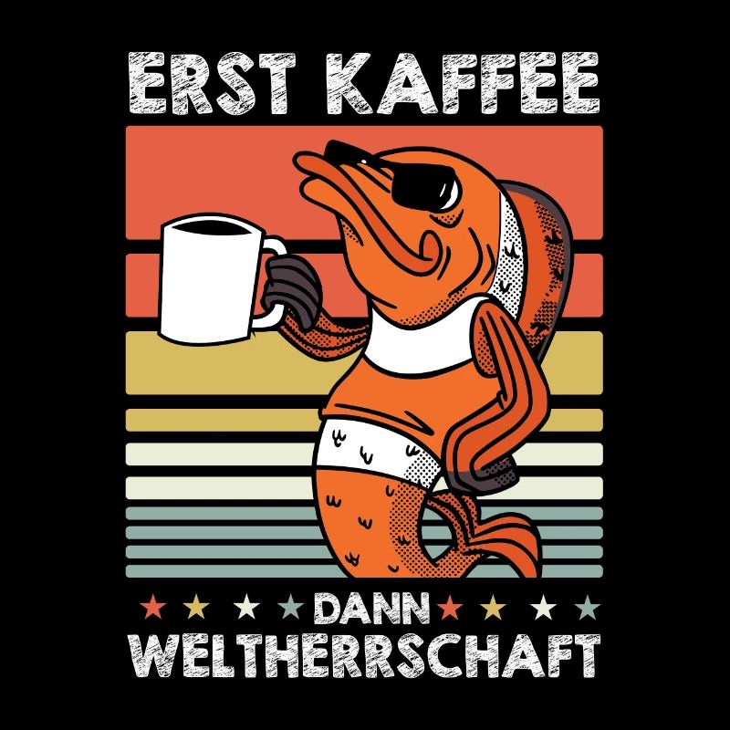 Clownfisch Kaffee Sonnenbrille
