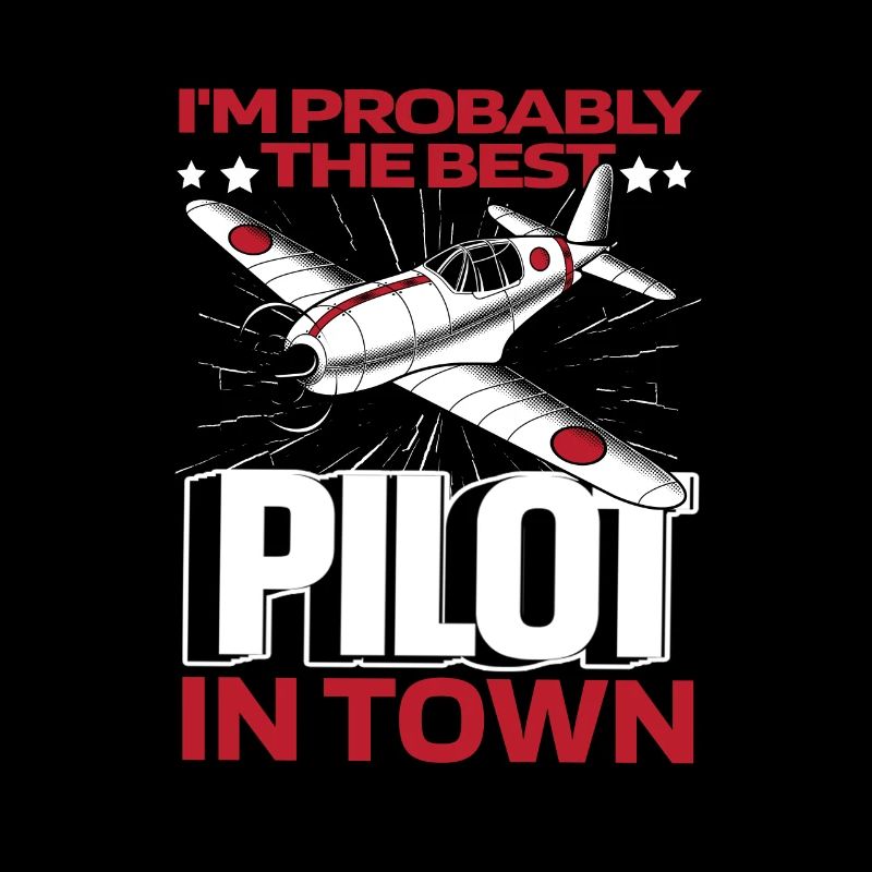 Pilote d’avion drôle