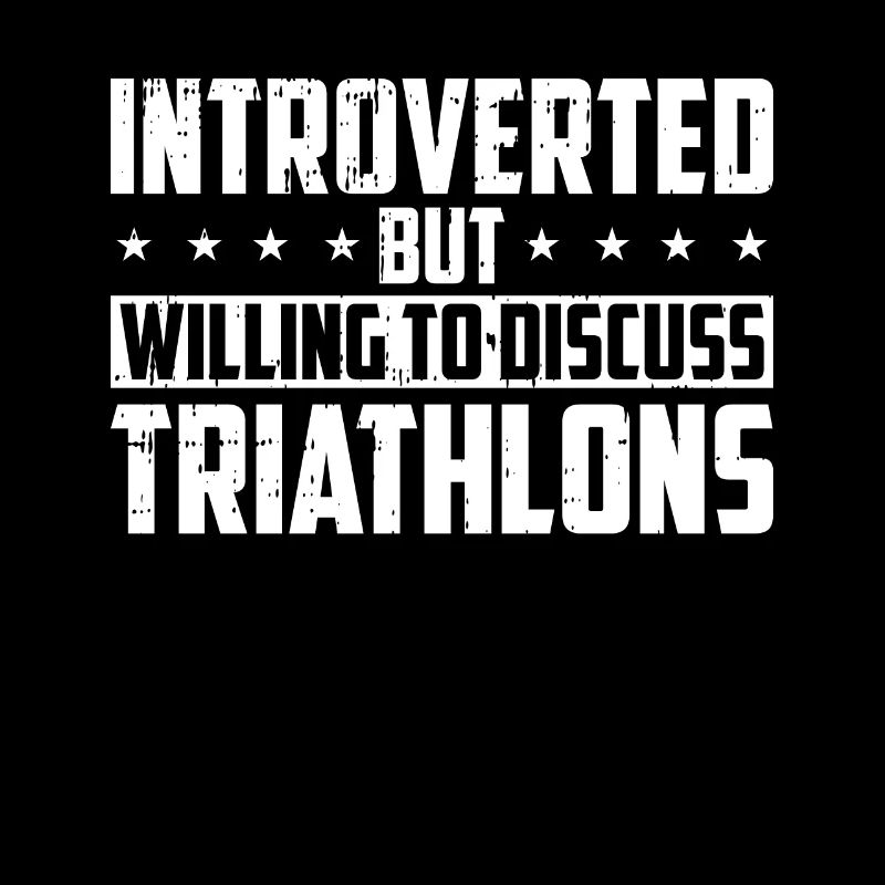 Triathlon Triathlet Introvertierte