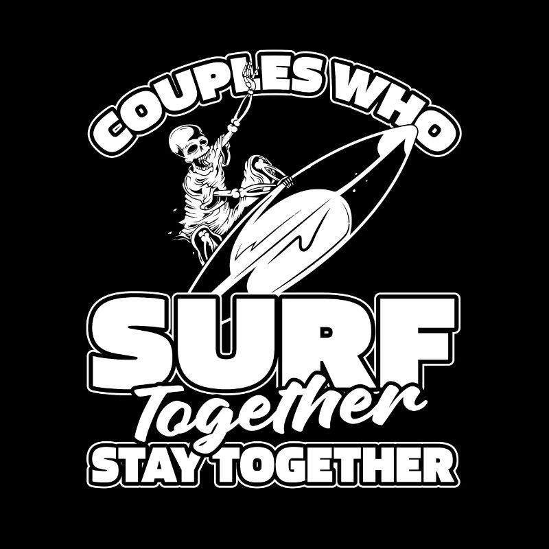 Surfeur Surf Couple