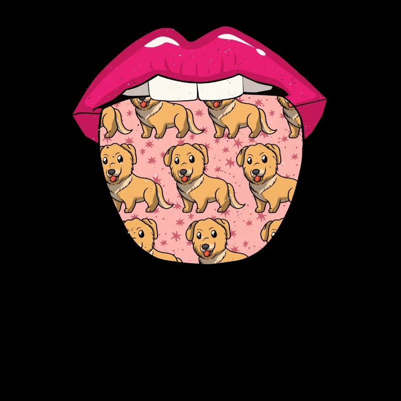 Langue de Golden Retriever