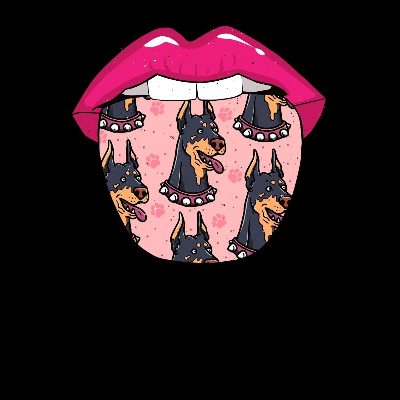 Lèvres de doberman