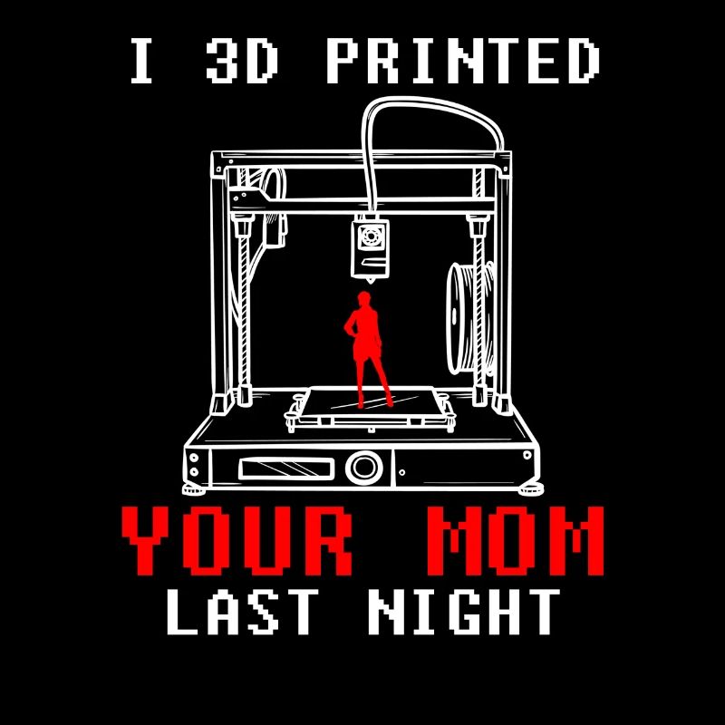 Entwickler Coder Programmierer 3D Drucker