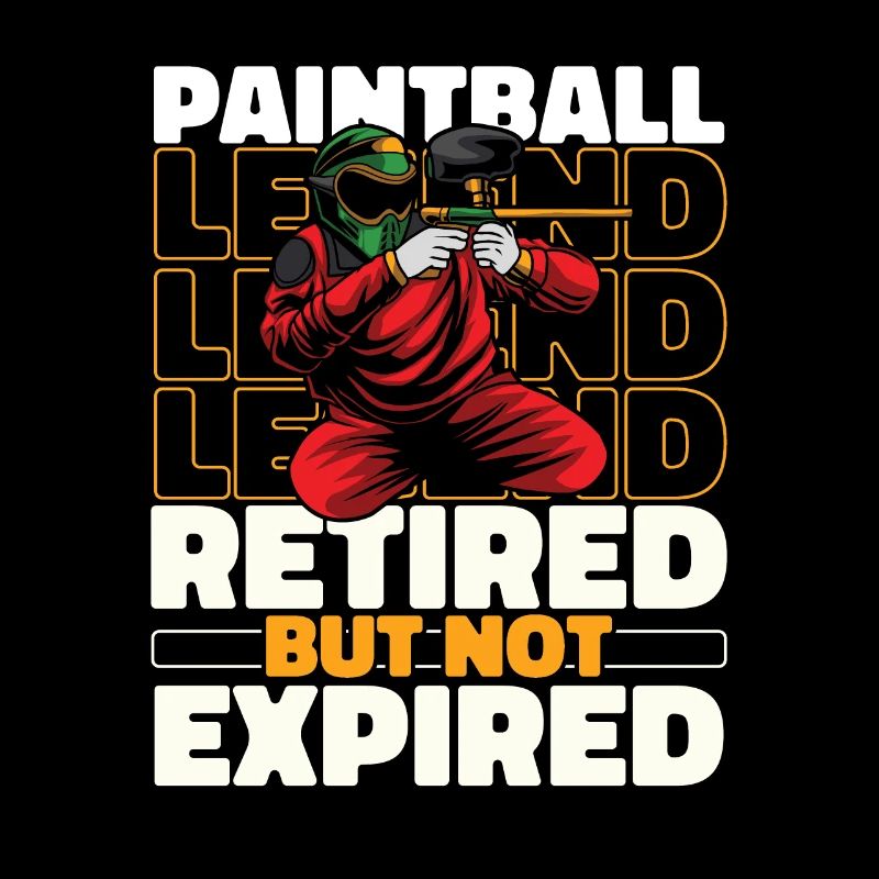 Retired paintball