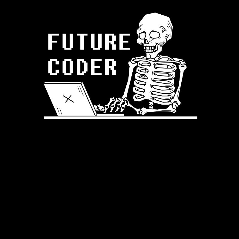 Développeur Coder Programmeur Squelette