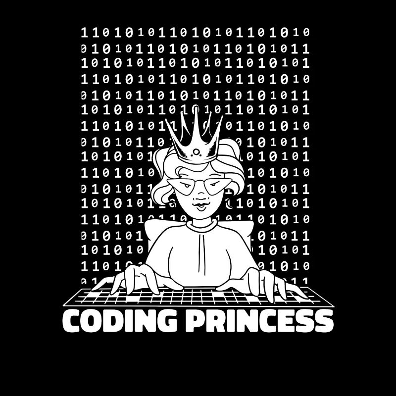 Développeur Coder Programmeur Princess