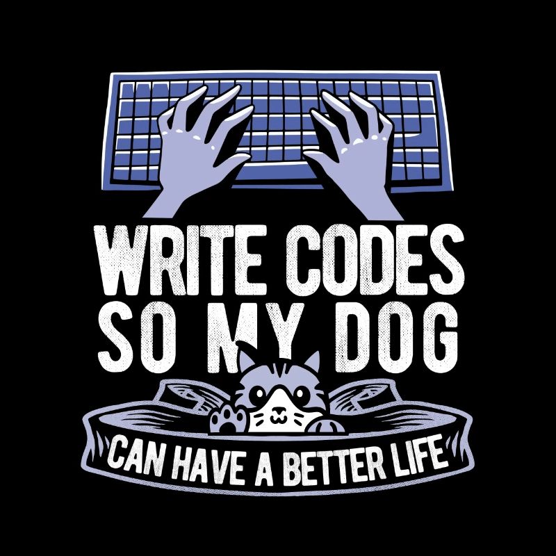 Entwickler Coder Programmierer Katze