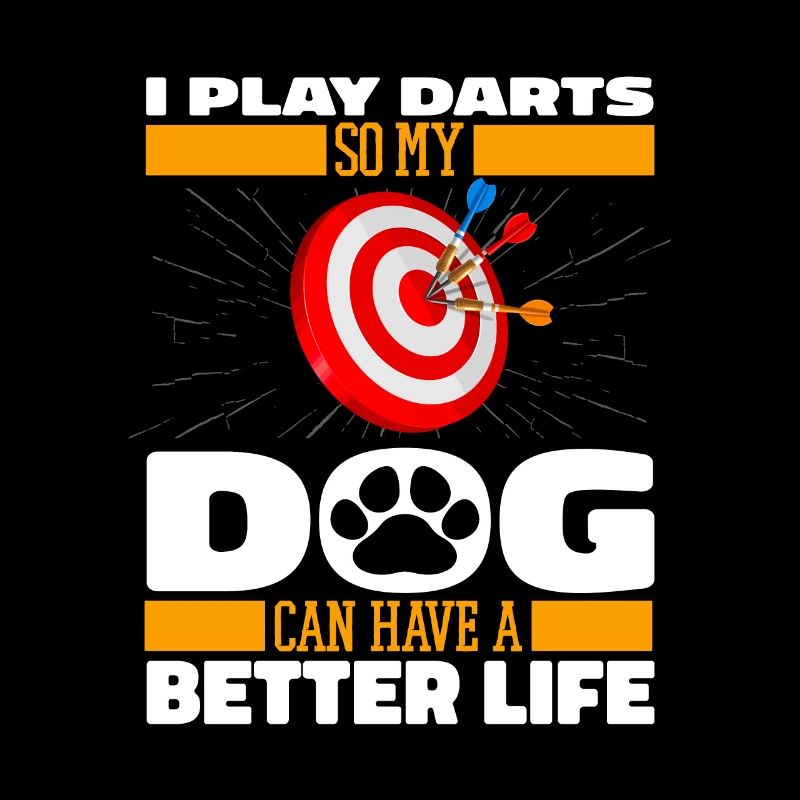 Darts Darts Player Dog