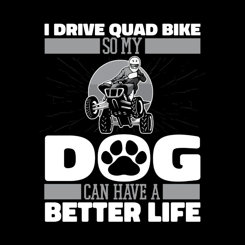 Chien de quad