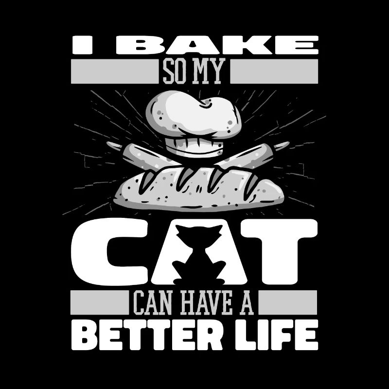 Baking Baker Bakery Cat