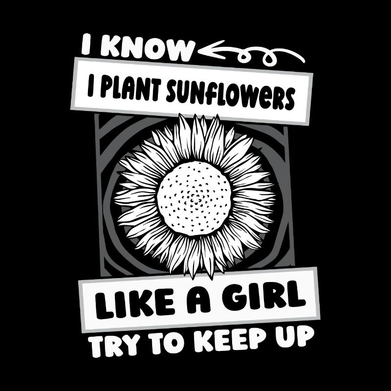 Fille de tournesol
