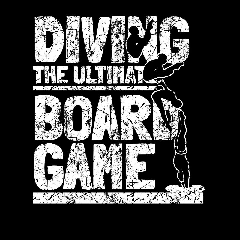 Plongeur de plongée drôle