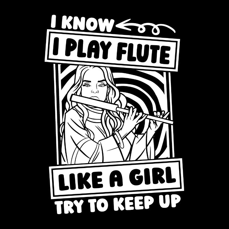 Flötist Flöte Mädchen