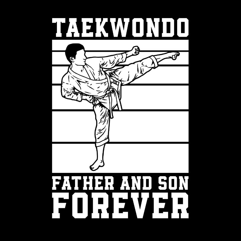 Fils de taekwondo Père de taekwondo