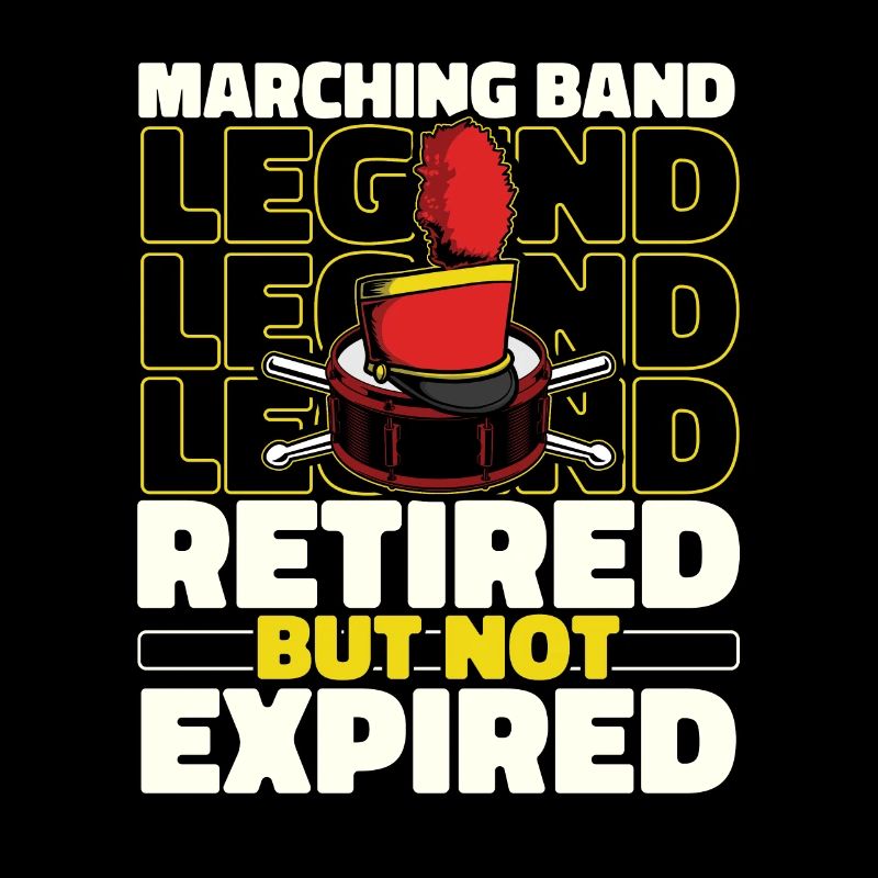 Fan train marching band retired