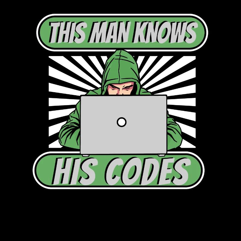 Développeur Coder Programmeur Man