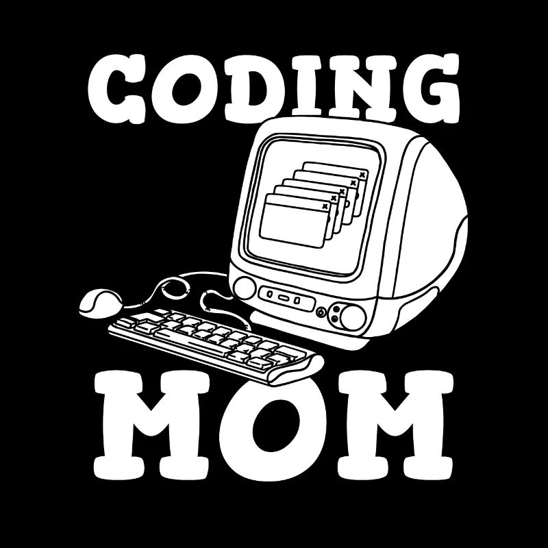 Développeur Coder Programmeur Mère