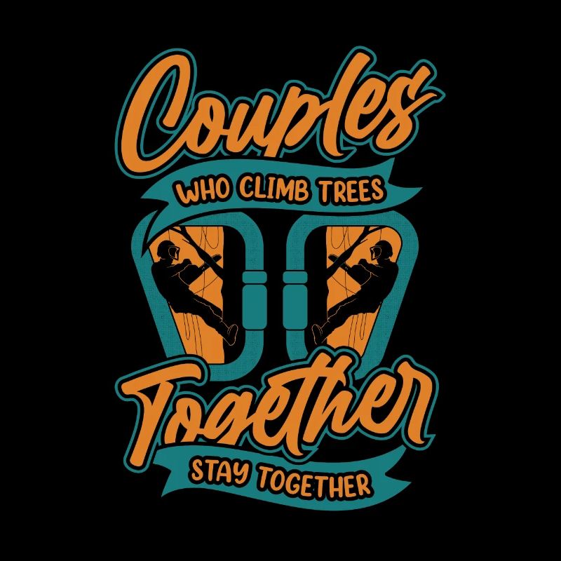 Baumpfleger Baumkletterer Arborist Paar