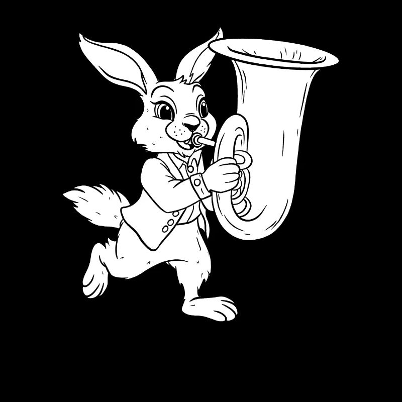 Tuba de procession de fanfare