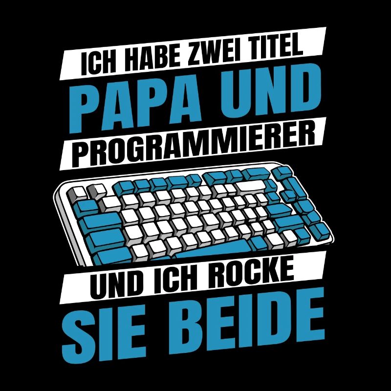 Entwickler Coder Programmierer Vater