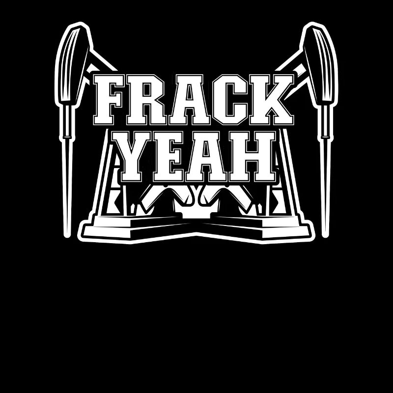 Ölfeld Bohrinsel Fracking