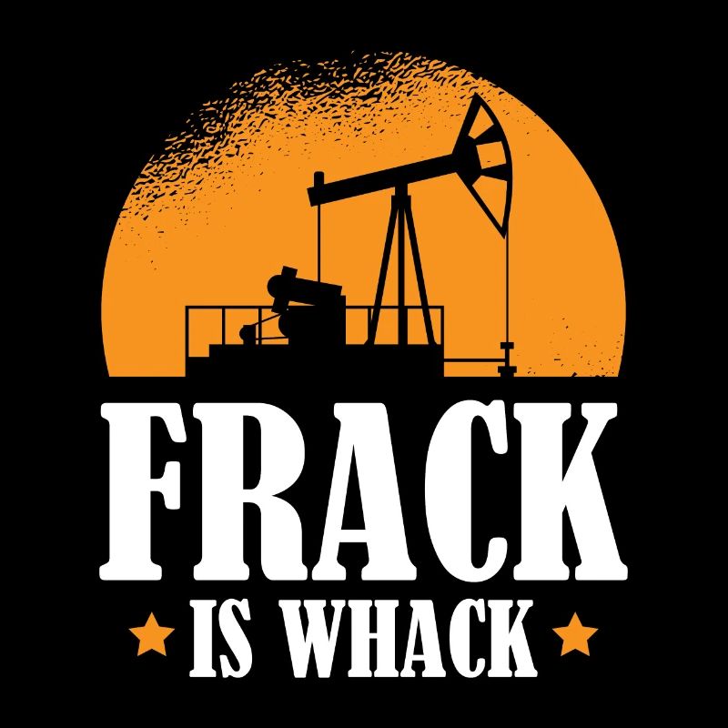 Ölfeld Bohrinsel Humor Fracking