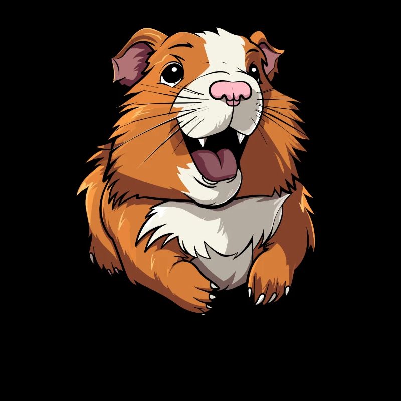 Cochon d’Inde Cochon d’Inde souriant